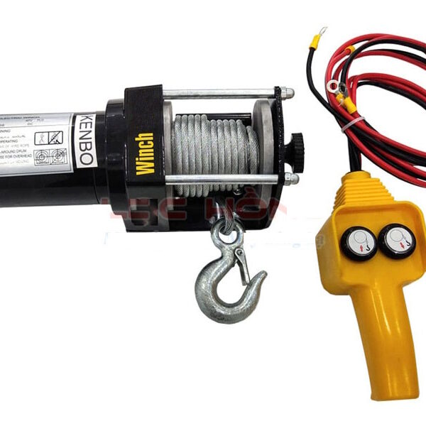 Tời Điện Mini 12/24V 12000LBS